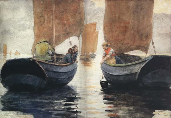 Winslow Homer Afterglow (mk44) China oil painting art